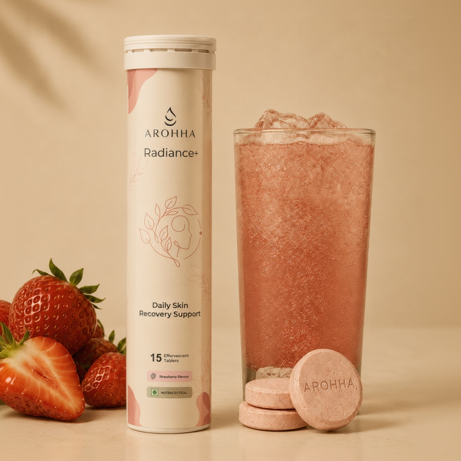 Radiance+ | Pack of 2 — 30-Day Supply | Strawberry — Internal Skin Repair for Pigmentation Reduction & Skin Brightening
