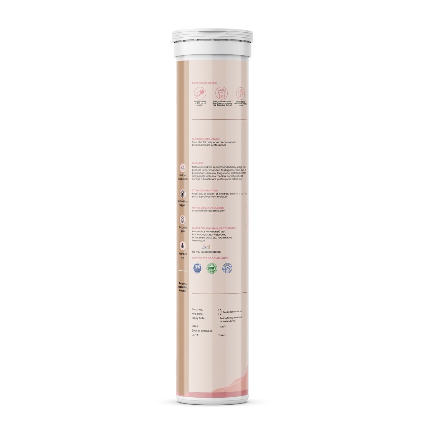 Radiance+ | Internal Skin Repair for Pigmentation Reduction & Skin Brightening